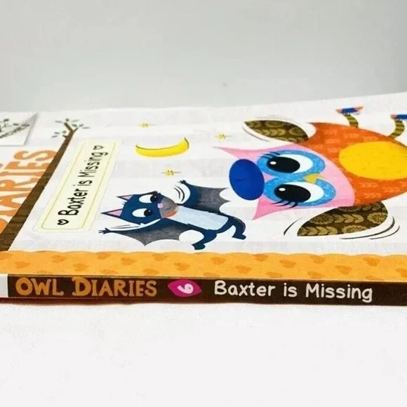 OWL DIARIES BAXTER IS MISSING Books By Rebecca Elliott Paperback Brand New - Picture 3 of 6
